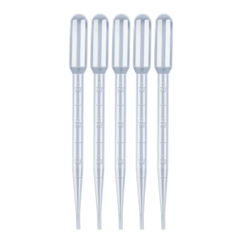 Pipettes Pasteur en plastique (3 ml)